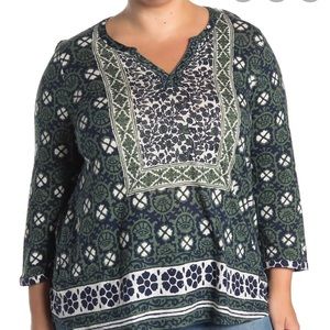 NWT Lucky Brand Knit Top 1X